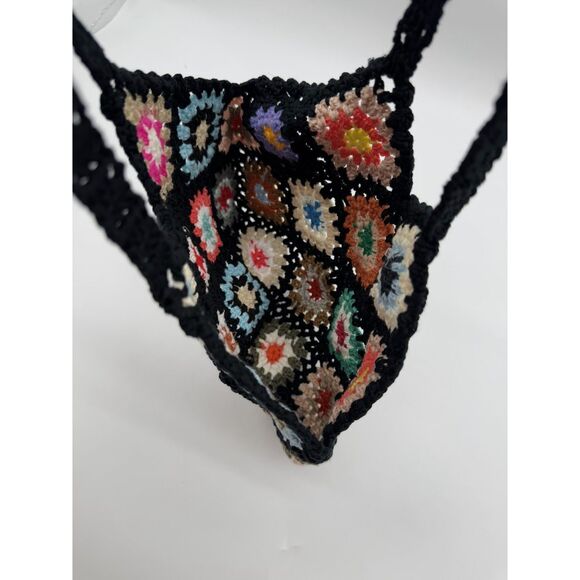 💜Crochet Purse Colorful Boho Bag for the beach - Picture 3 of 5